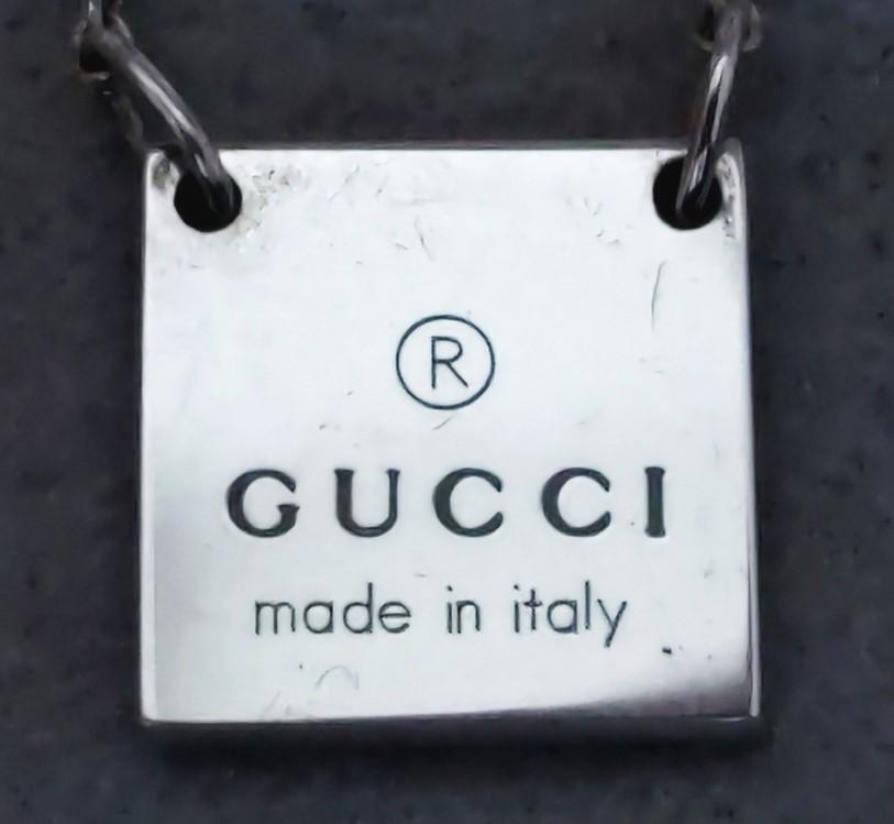 GUCCIグッチ　SV925プレート　ブレスレット　ユニセックス　37388 GUCCI SV925 Plate Bracelet Unisex 37388 | eBay