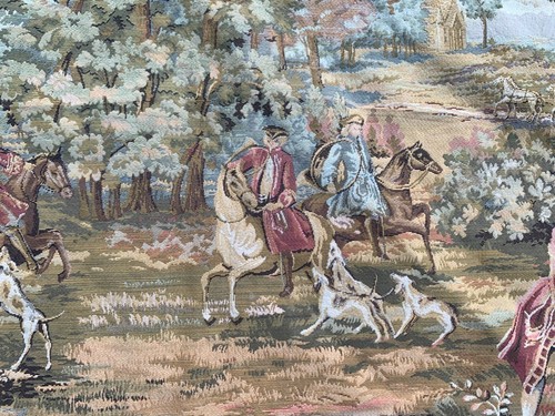 3x4 ft Vintage French Hunting Tapestry Wall Hanging Bedroom Wall Decorative - Picture 7 of 13