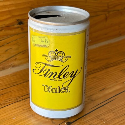 80er Dose 0,33l Finley Tónica von Coca-Cola - España ES - Dose geöffnet LEER!