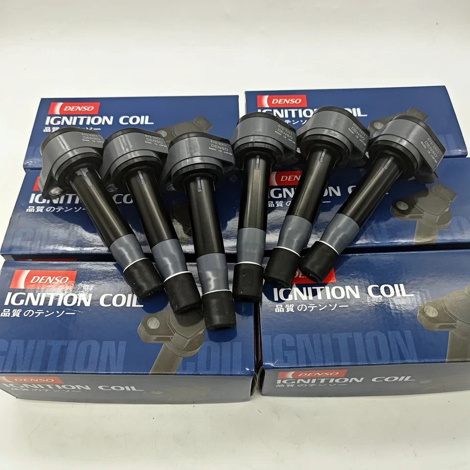 New 6Pcs Denso Ignition Coils 673-2311 For Honda Accord Odyssey 2008-2017 - Image 3 of 4