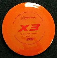 Prodigy 400 X3 slightly over stable distance driver disc GREAT SKY DISC GOLF