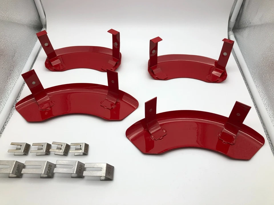 CUBIERTAS DE PINZA MGP 2003-2009 CHRYSLER PT CRUISER TURBO ROJO PREVIAMENTE INSTALADO Foto 2 de 4