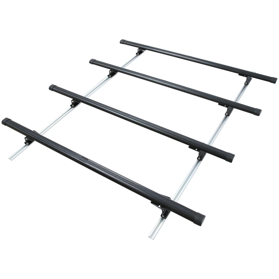 144" Roof 4 Cross Bar Ladder Rack W/Side Rails For 07-up Mercedes Benz Sprinter Foto 2 de 4