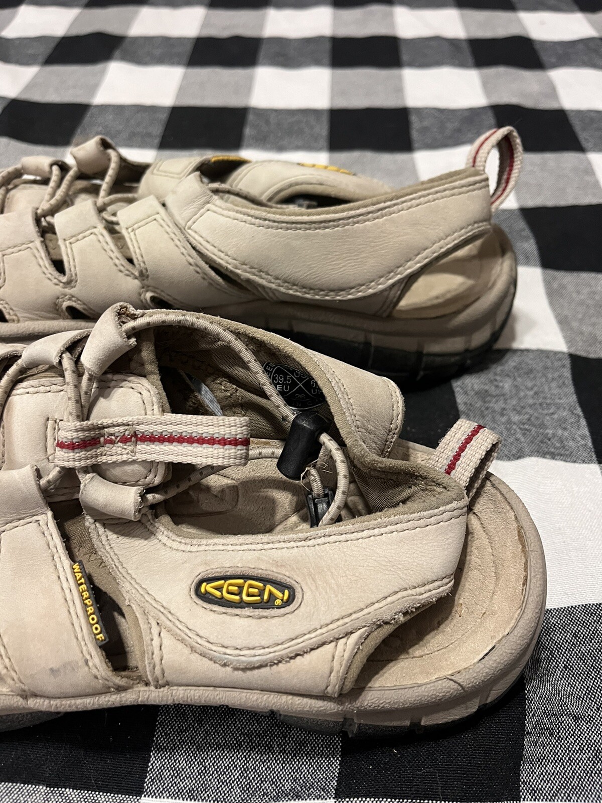 Sandali Keen uomo giallo oro cinturino escursionismo acqua misura 9 sm 1207 27 CM