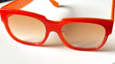 Sonnenbrille THIERRY LASRY INSOMNY 50 18 22 Orange Gummistiefel Damen Franc RAR