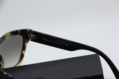 PRADA SPR 23X 389-0A7 BLACK HAVANA GREN AUTHENTIC SUNGLASSES W