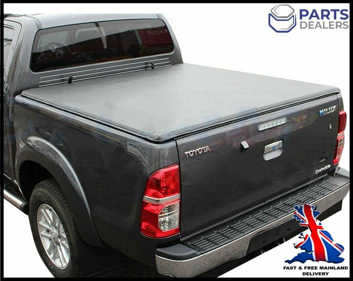 Telo Copri Cassone Per Toyota Hilux 2016-2023 – In Tessuto Oxford Impermeabile, Con Strisce Riflettenti, Misura L177xW185cm