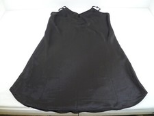 Shadowline Irregular Satin Essentials Adjustable Strap 34" Chemise 27291 