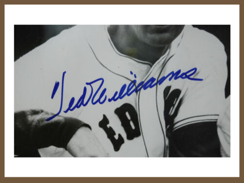 Ted Williams Joe DiMaggio handsigniertes Foto 16 x 20 gerahmt Green Diamond Sports COA - Bild 2 von 5