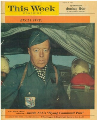 This Week Magazine August 18 1963 Brooke Astor John C Meyer Jose Arnold Arabia