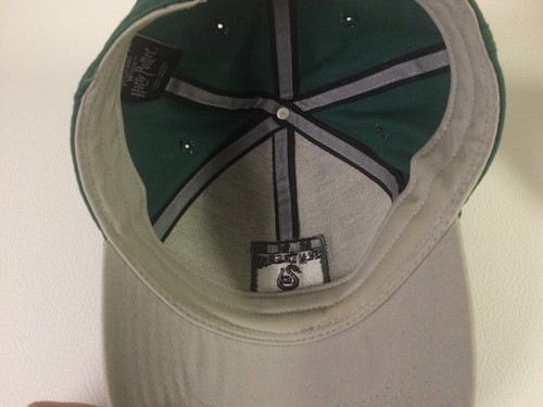 Slytherin Baseball Cap Hat Wizarding World Of Harry Potter Universal Orlando - Picture 6 of 9
