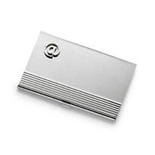 At Sign Business Card Holder by Onyx-Art London ONYX_BC16