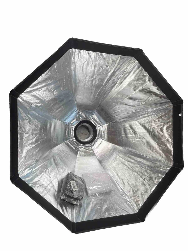 41 In Parabolic Umbrella With Diffuser Cover, Reflective Umbrella Photo Studio - Image 3 of 4