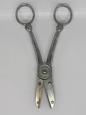 Vintage Garden Club Clauss Fremont USA Florists Shears Scissors Floral Engraving