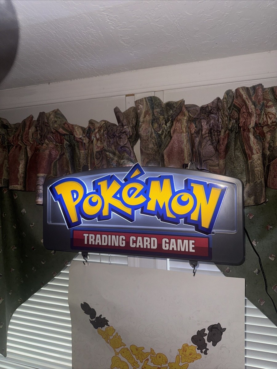 Pokemon TCG Led WINDOW LIGHT UP sign Retail Display Hobby Store TYPE B  158-1005 | eBay