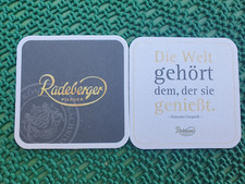 20 Bierdeckel Radeberger Pilsner für Bar Theke Tresen Party Untersetzer