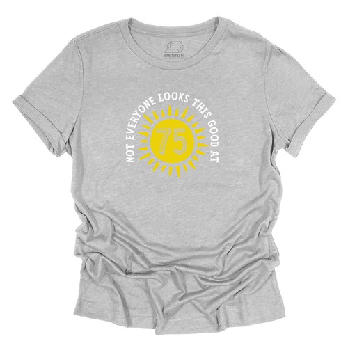 75th Birthday T-Shirt Gift for Women T shirt Present Funny Idea Lady 75 Year Old - Picture 4 of 27