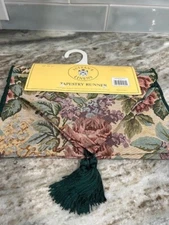 Sultan's Linens Floral Tapestry Table Runner 13" x 70" NEW