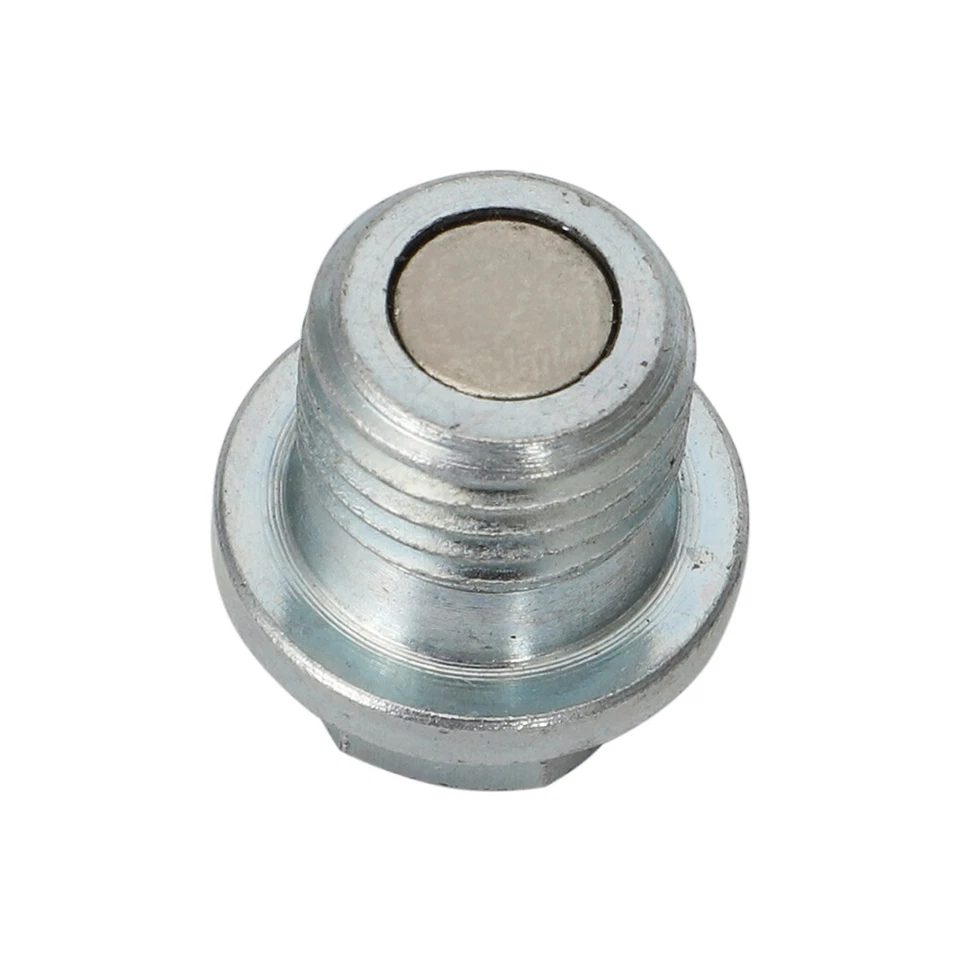 For Yamaha CanAm Magnetic Oil Drain Plug Bolt M14x1.5x12 14mm Cruiser Sport Bike - Imagem 3 de 4