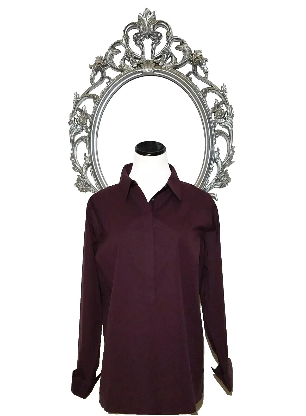 Talbots Petites Solid Tops for Women