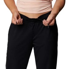 Columbia Women's OmniShade Wick Cheville Ankle Pants Black, XXL NWT