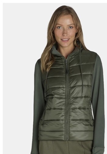 Avia Women’s Quilted Jacket with Long Sleeves, Size-3XL(22) - 第 4/9 張圖片