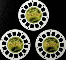 HARRY POTTER AND THE SORCERER'S STONE SET 2 3d View-Master 3 Reels