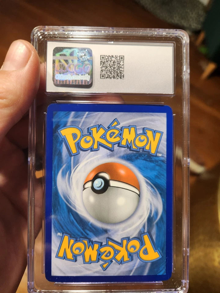 TOP POP 11) CGC 10 Gem Pokemon Ex Unseen Forces 80/115 Curse Powder Holo ERROR  - Image 4 of 4