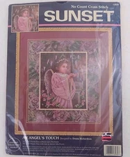 Sunset -Dimensions-Cross Stitch Kit "An Angel's Touch" #13930 - Richardson - NEW