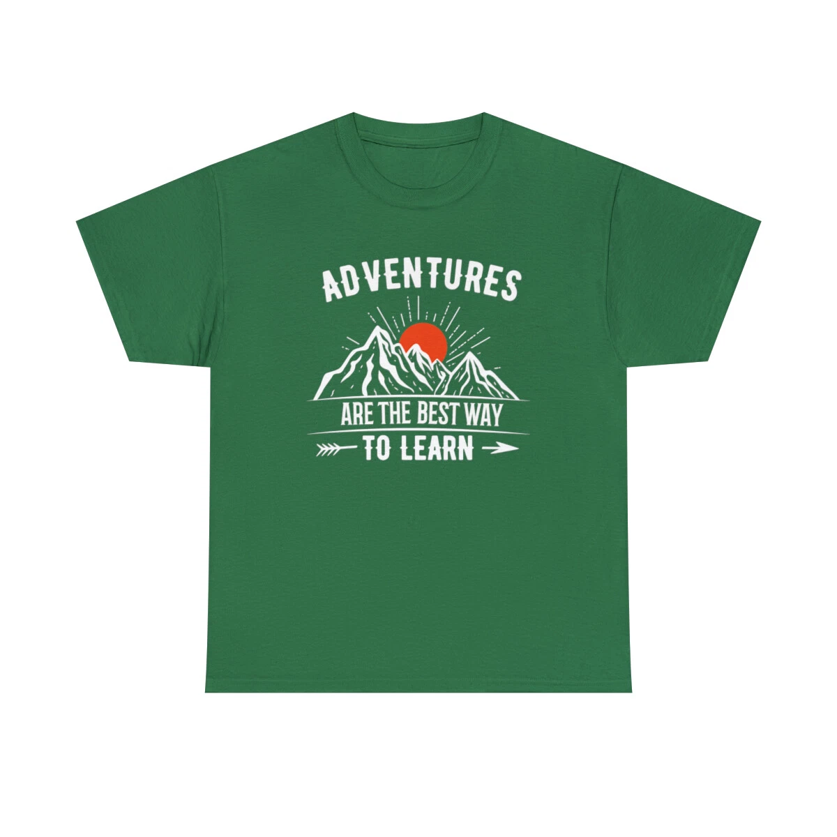 Unisex Camping T-shirt, Adventures are the best way to learn
Opens in a new window or tab