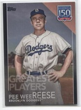 2019 Topps Series 2 PEE WEE REESE 150 Years of Professional Black /299 -DODGERS 
