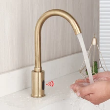 Automatic Sensor Hands Touchless Bathroom Faucet Basin Sink Waterfall Mixer Tap