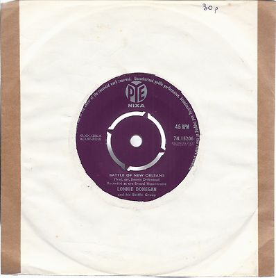BATTLE OF NEW ORLEANS - DARLING COREY = LONNIE DONEGAN