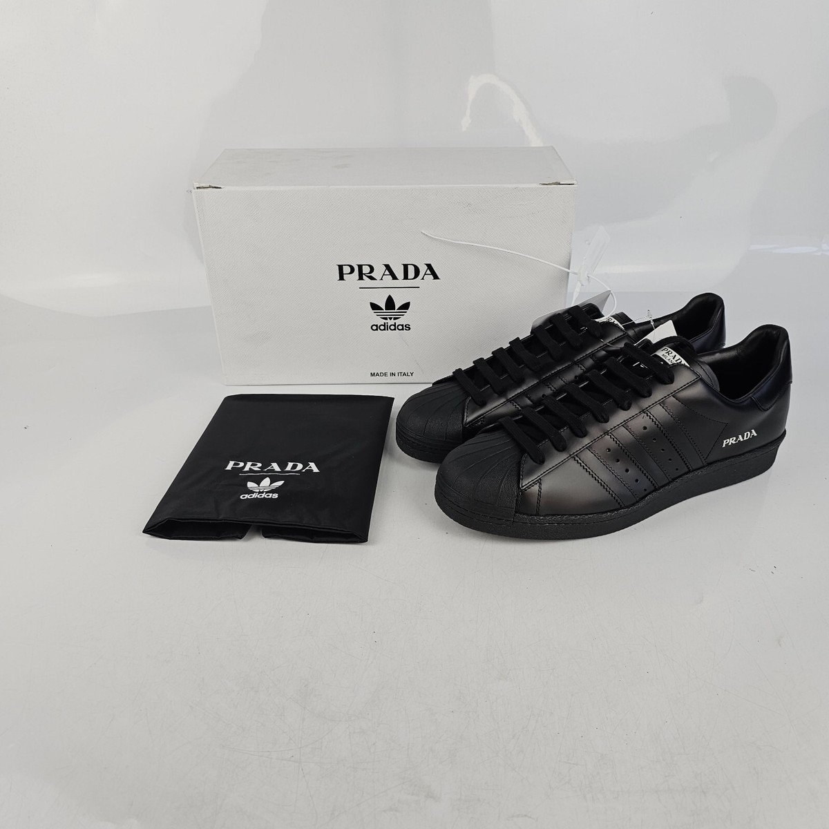 PRADA Men's Black Sneakers Size US 12 UK 11.5 EU 46 2/3 New | eBay