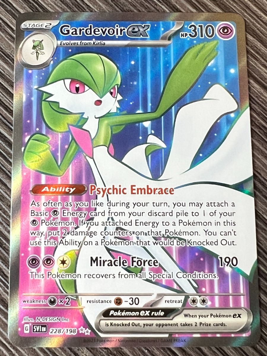 Pokemon TCG - Gardevoir EX - 228/198 Scarlet & Violet Secret Full