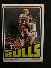 1972-73 Topps #141 Bob Weiss Chicago Bulls Ex
