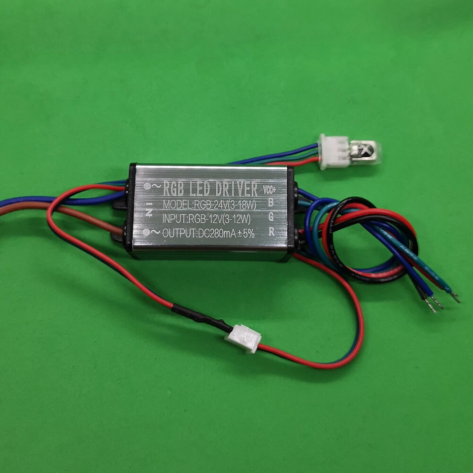 10W Waterproof AC LED Driver 24V Power Supply for RGB Light Lamp +Remote control - Image 2 of 4