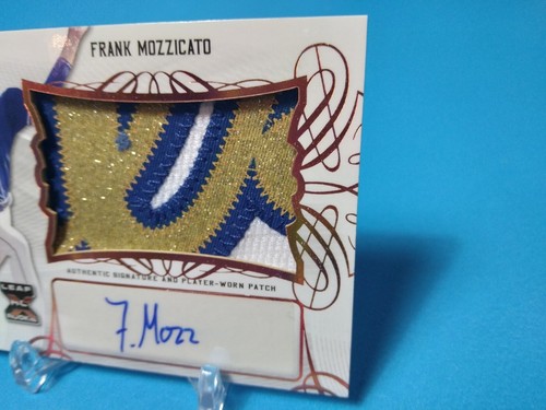 Frank Mozzicato Auto Patch Kansas City Royals 2021 Leaf Trinity spedizione gratuita - Foto 2 di 8