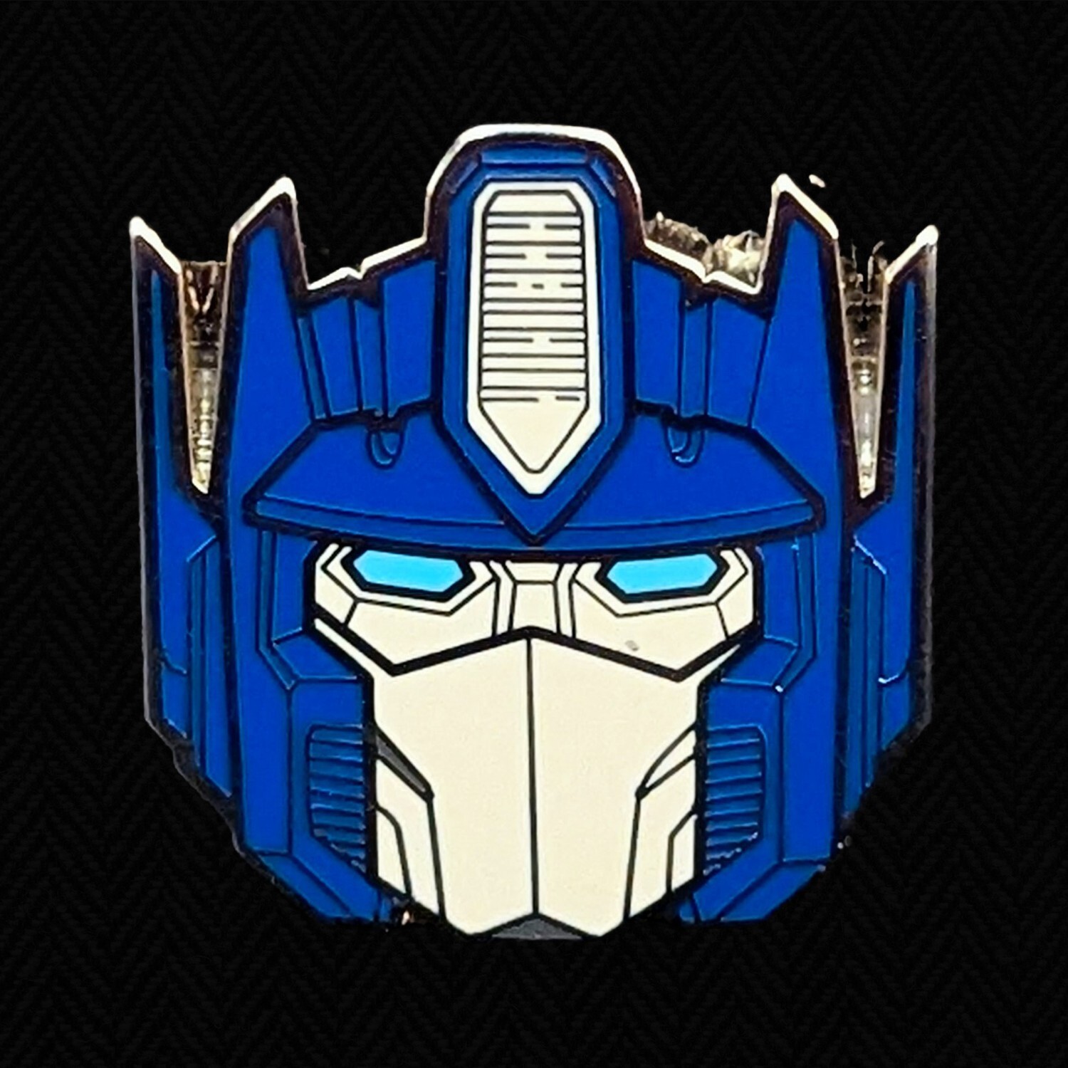 Transformers Optimus Prime Head Hasbro Enamel Cartoon Pin