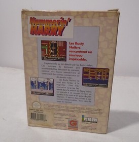 HAMMERIN' HARRY ANCIEN JEU VIDEO NES NINTENDO BOITE + NOTICE + CARTOUCHE