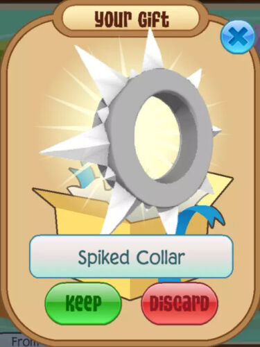 Animal Jam Classic AJC First Gen Spiked Collar/Wristband (READ DESCRIPTION) - Afbeelding 6 van 20