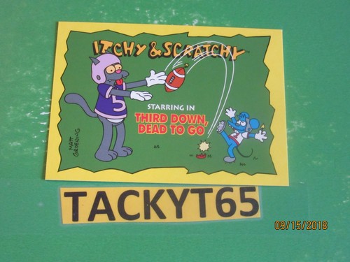 THE SIMPSONS SERIES 1 1993 SINGLE CARD(S) NEW YOU CHOOSE - Picture 109 of 164
