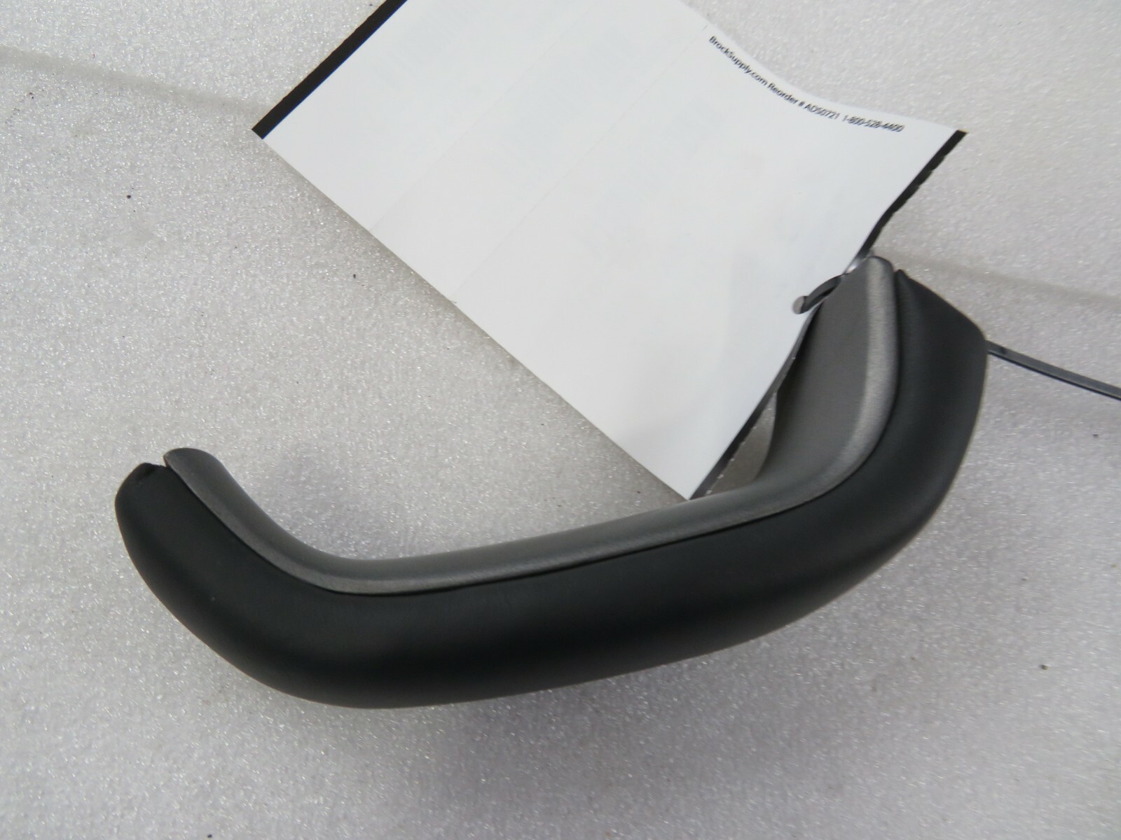 Ferrari 458 Italia, RH, Right Inner Door Grab Handle, Black, Used, P/N 82731301