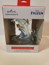 2021 Hallmark Ornament FROZEN ELSA AND THE NOKK HORSE: Disney New in box