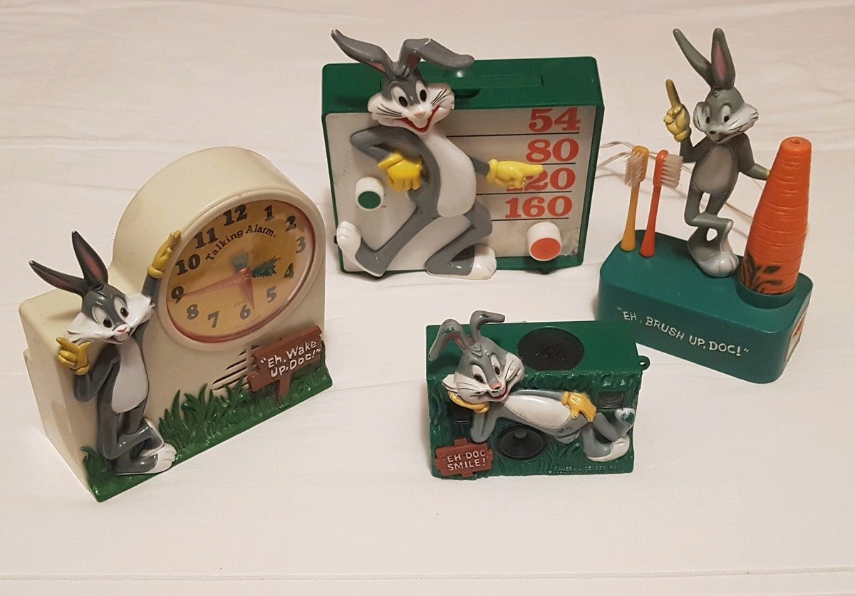🔴VINTAGE RETRO 1970s BUGS BUNNY LOONEY TUNES RADIO, CAMERA