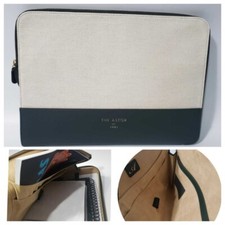 13'' Leather Ultra Slim Laptop Sleeve Case Protective Bag Notebook MacBook