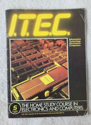 Vintage ITEC Home Study Course in Electronics and Computer Heft 5 1983