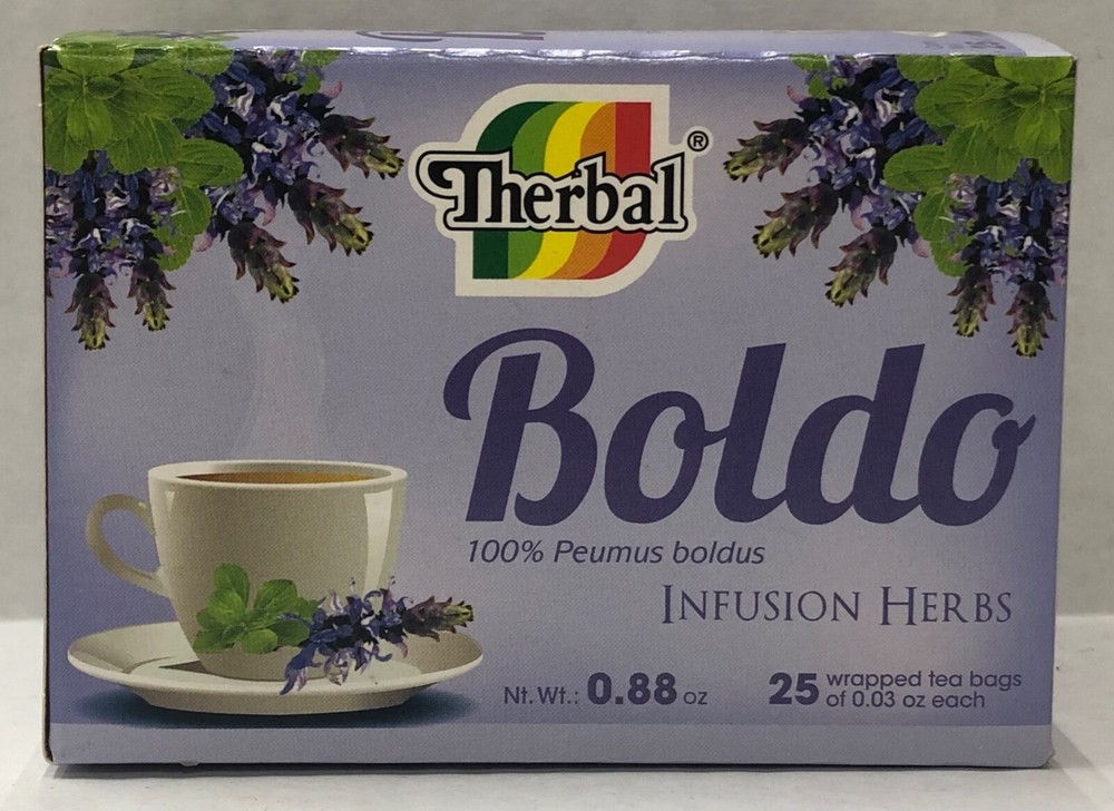 Therbal Te de Boldo Tea Boldo Infusion Herbs 25 tea bags
