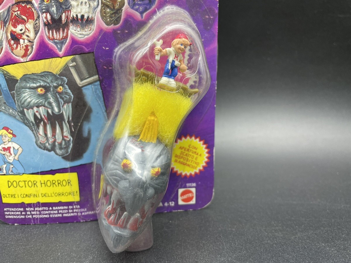 Mighty Max SHRUNKEN HEAD MICRO Horror Heads, Mattel Bluebird