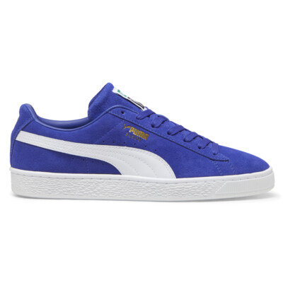Puma Suede Classics Lace Up  Mens Blue Sneakers Casual Shoes 39978110